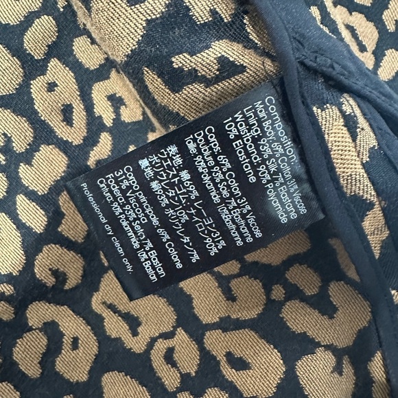 3.1 Phillip Lim X Barney's New York Leopard Cheetah Black Cocktail Dress US 0 - Picture 8 of 9